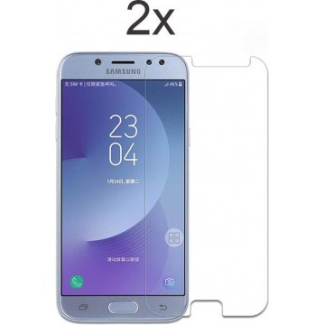 Samsung J5 (2017) Screenprotector Glas - Samsung Galaxy J5 2017 Screenprotector Glas - 2x Tempered Glass Screen Protector