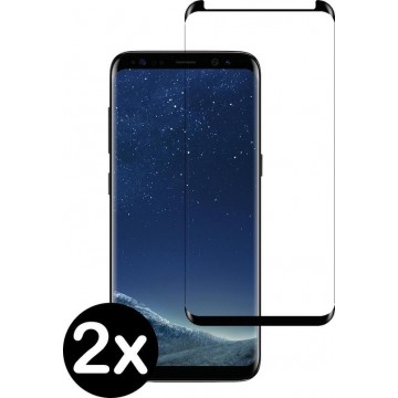 Samsung Galaxy S8 Screenprotector Glas Tempered Glass - 2 PACK