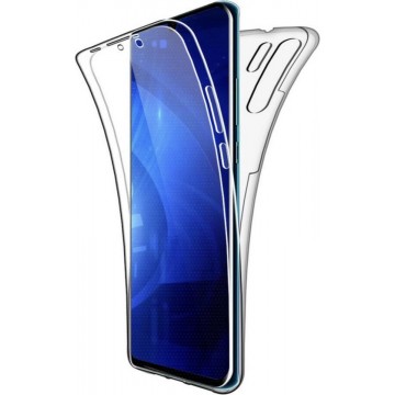 Huawei P30 Pro Case - Transparant Siliconen - Voor- en Achterkant - 360 Bescherming - Screen protector hoesje - (0.4mm)