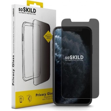 SoSkild iPhone 11 Crystal Glass Privacy