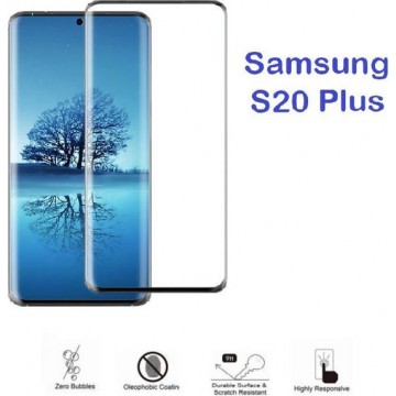 Samsung Galaxy S20+ plus 5D Tempered Glass Screen Protector gehard glas volledige cover