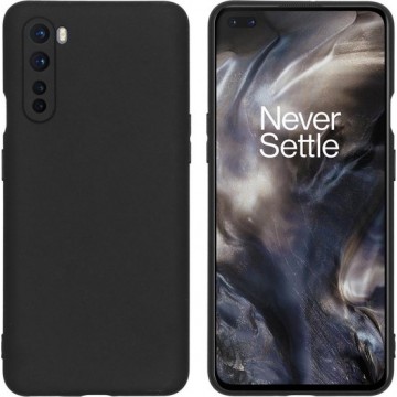 iMoshion Color Backcover OnePlus Nord hoesje - Zwart