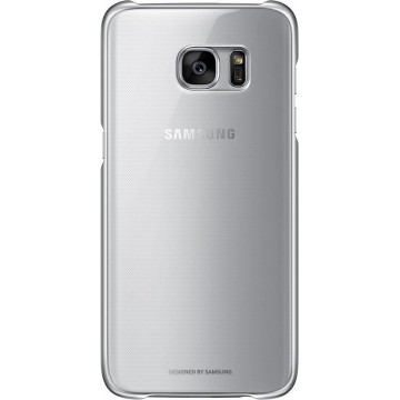 Samsung Clear Cover voor Samsung Galaxy S7 Edge - Zilver