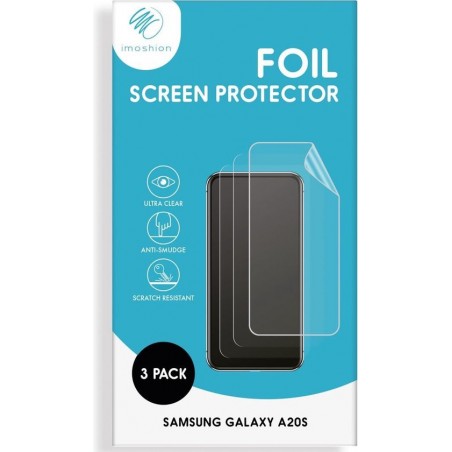 iMoshion Screenprotector - 3 Pack Samsung Galaxy A20s Folie - 3 Pack