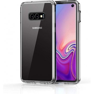 samsung s10e hoesje - Samsung galaxy s10e hoesje case siliconen hoes cover transparant