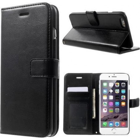 Cyclone wallet Hoesje iPhone 6 6S zwart