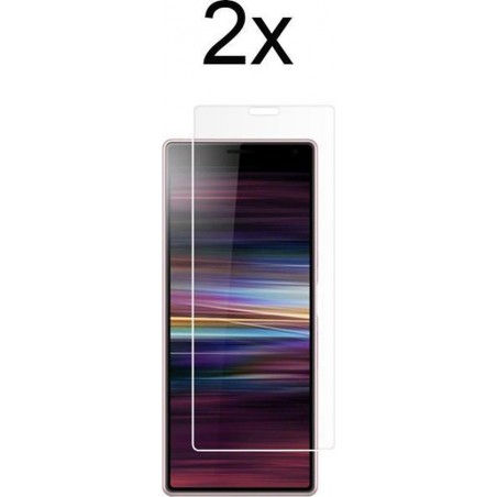 Sony Xperia 10 II Screenprotector Glas - 2x Tempered Glass Screen Protector