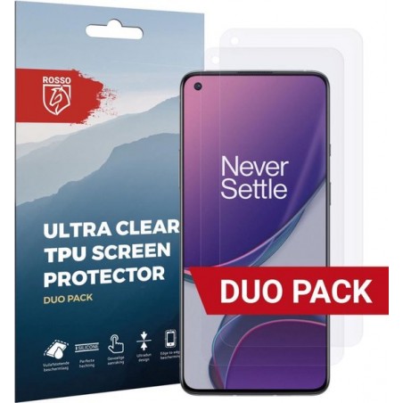 Rosso OnePlus 8T Ultra Clear Screen Protector Duo Pack