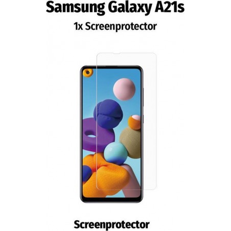 Samsung Galaxy A21s Screenprotector Verhard Tempered Glas