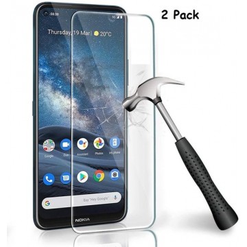 Nokia 8.3 5G Screen Protector, Nokia 8.3  Tempered Glass Screen - 2 pack
