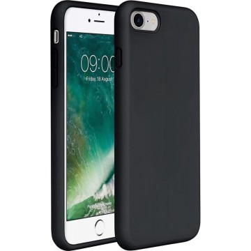 iPhone 5/5s/5SE Hoesje Siliconen Case Hoes Cover Dun - Zwart