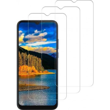 Motorola Moto G8 Power Lite Screenprotector Glas - Tempered Glass Screen Protector - 3x