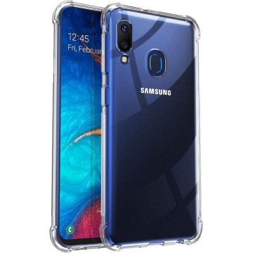 iMoshion Shockproof Case Samsung Galaxy A20e hoesje - Transparant