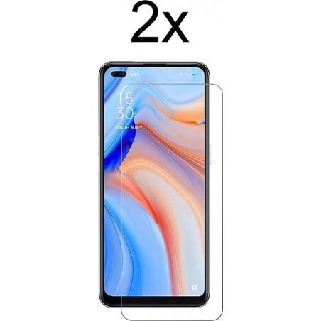 Oppo Reno 4Z 5G Screenprotector - Oppo Reno 4Z 5G screen protector glas - Screenprotector Oppo Reno 4Z 5G - 2 stuks