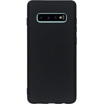 iMoshion Color Backcover Samsung Galaxy S10 Plus hoesje - Zwart