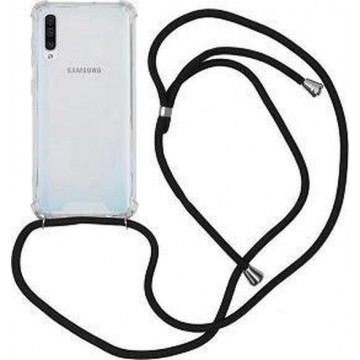 Samsung A50 Hoesje Met Koord Transparant