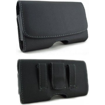 iPhone 6 (4,7 inch) Riem holster case hoesje zwart