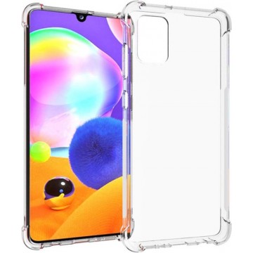 iMoshion Shockproof Case Samsung Galaxy A31 hoesje - Transparant
