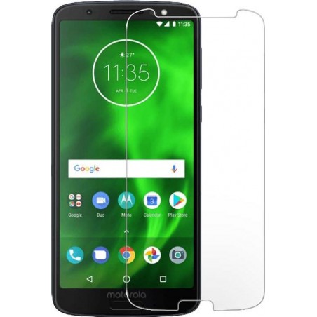 Motorola G6 Screenprotector Glas - Motorola Moto G6 Screen Protector - 1x Tempered Glass Screen Protector