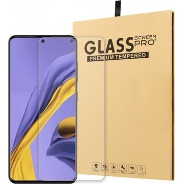 Samsung Galaxy A51 Screenprotector 2.5D Arc Edge Tempered Glass