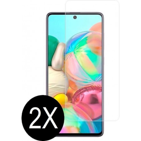 Samsung Galaxy A50 screenprotector glas – Glasplaatje Tempered glass bescherming voor Samsung A50 – 2 stuks