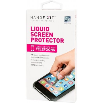 Nanofixit universele vloeibare screenprotector voor smartphones