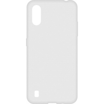 Softcase Backcover Samsung Galaxy A01 hoesje - Transparant