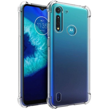 Shockproof Soft TPU hoesje Silicone Case Motorola Moto G8 Power Lite