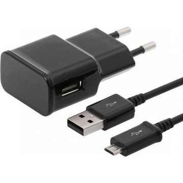 Lader Oplader Adapter Snellader 2,1A met Micro USB Kabel