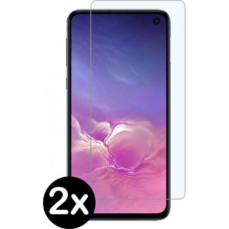 Samsung Galaxy S10e Screenprotector Tempered Glass Gehard - 2 PACK