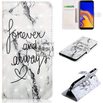 Samsung Galaxy A6 2018 - Bookcase Forever and Always - portemonee hoesje