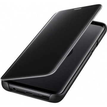 Flip Case - Cover voor Samsung Galaxy S7 edge - Zwart - Black