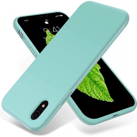 Apple iPhone XR Hoesje - Siliconen Backcover - Turquoise