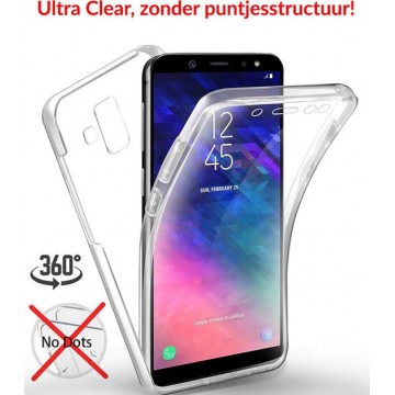 EmpX.nl Samsung Galaxy S9 TPU 360° graden TPU siliconen 2 in 1 hoesje