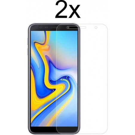 Samsung J6 (2018) Screenprotector Glas - Samsung Galaxy J6 2018 Screenprotector Glas - 2x Tempered Glass Screen Protector