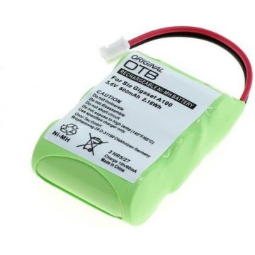 Batterij voor Siemens Gigaset A100 / 2/3AA-3 NiMH 600mAh
