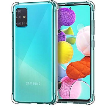 samsung a51 hoesje shock proof case - Samsung galaxy a51 hoesje transparant shock proof case hoes