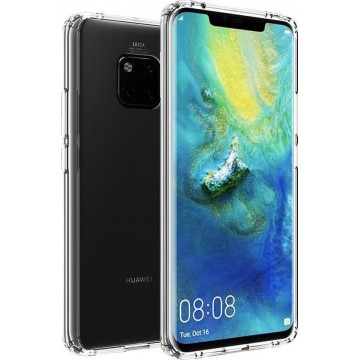 huawei mate 20 pro hoesje - Huawei Mate 20 Pro hoesje siliconen case hoes cover transparant