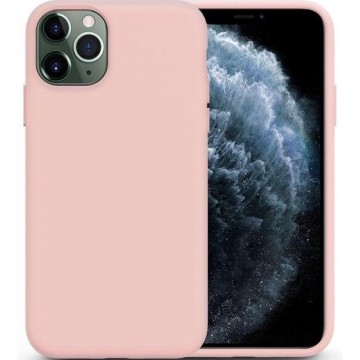 iphone 11 pro hoesje roze - iPhone 11 pro hoesje siliconen case - hoesje iPhone 11 pro apple - iPhone 11 pro hoesjes cover hoes