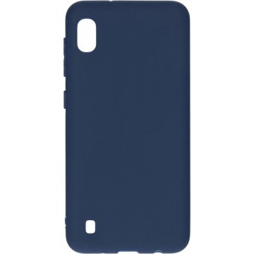 iMoshion Color Backcover Samsung Galaxy A10 hoesje - Donkerblauw