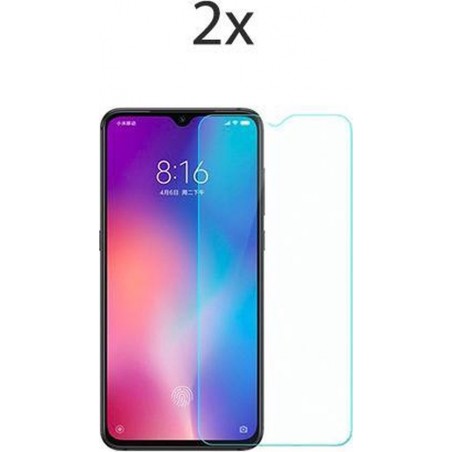 Xiaomi Mi 9 Screenprotector Glas - 2x Temperd Glass Screen Protector