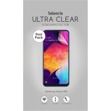 Selencia Duo Pack Ultra Clear Screenprotector voor de Samsung Galaxy A50 / M31