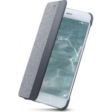 Huawei view flip cover - licht grijs - voor Huawei P10