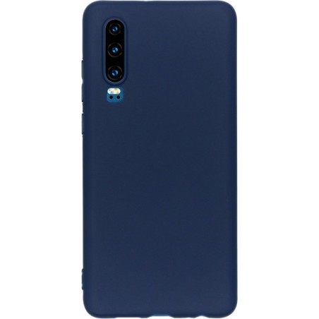 iMoshion Color Backcover Huawei P30 hoesje - Donkerblauw