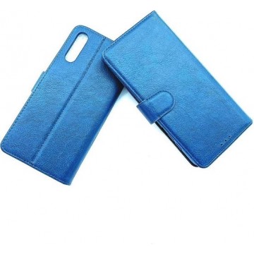 Samsung  Galaxy A50/A30S blauw boek hoesje