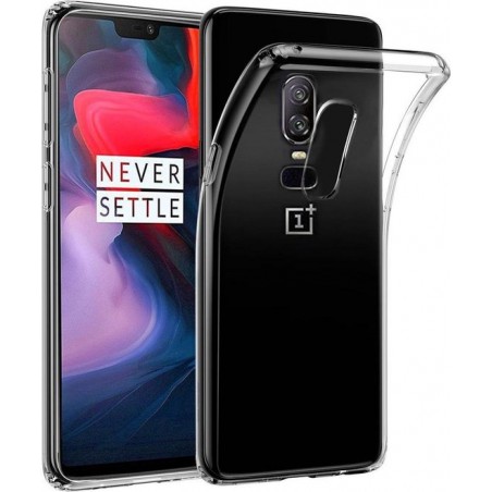 OnePlus 6 TPU Hoesje Transparant