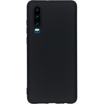 iMoshion Color Backcover Huawei P30 hoesje - Zwart