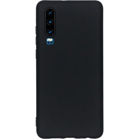 iMoshion Color Backcover Huawei P30 hoesje - Zwart