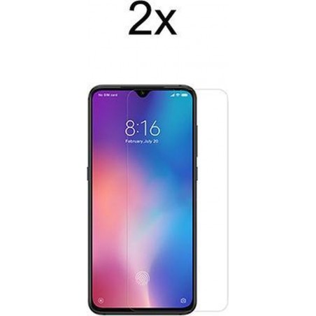 Xiaomi Mi 9 SE Screenprotector Glas - 2x Temperd Glass Screen Protector