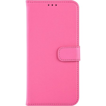 Huawei P30 Lite Pasjeshouder Roze Booktype hoesje - Magneetsluiting